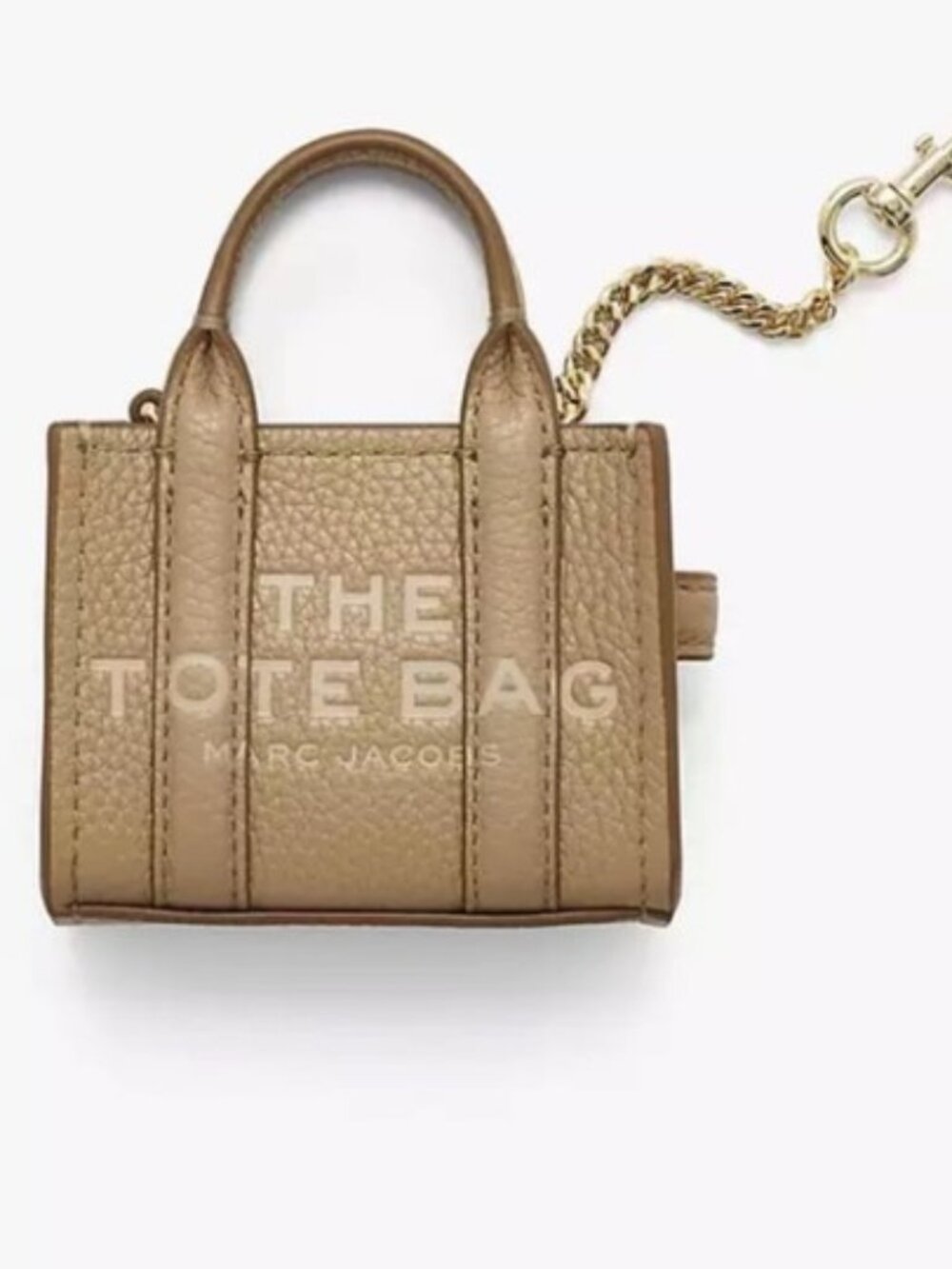 MARC JACOBS The Nano Tote Bag Charm